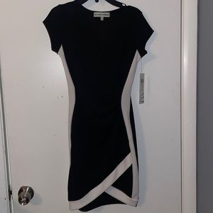 Small black & white dress